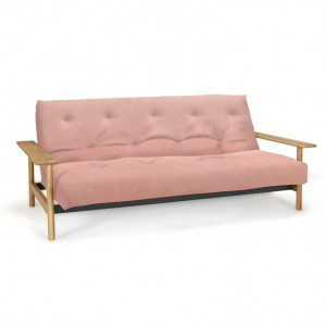 LS-591 Pink : Ghế Sofa Băng Ngã Thành Giường